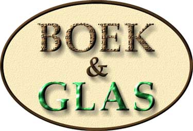 Boek & Glas logo. Scroll naar beneden voor menu